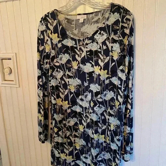 J. Jill pure Jill floral tunic - Picture 1 of 6
